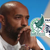 Thierry Henry en conferencia de prensa.