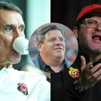 Miguel Herrera, Jafet Soto y Alexandre Guimaraes.