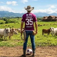 El ex Saprissa que ahora es ganadero.