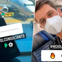 Nicholas Hagen parte hacia su nuevo club en Europa