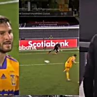El gesto de André-Pierre Gignac a Edrick Menjívar que no le gustó al hondureño