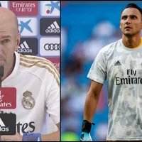 Se terminó el amor: Zidane reconoce que Keylor se va