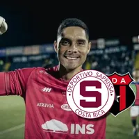 Kevin Briceño se cruzó con un directivo de Alajuelense.