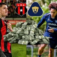 Mientras la plantilla de Alajuelense vale menos de 8 millones de euros, a esta cifra exorbitante asciende la de Pumas