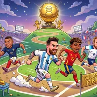 balon de oro-messi-yamal-kane-mbappe-dembele