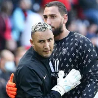 Keylor Navas sufre una vez más la sombra de Donnarumma en Europa