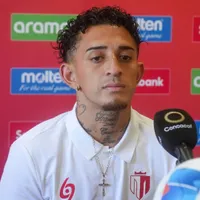 Byron Bonilla en conferencia de prensa.