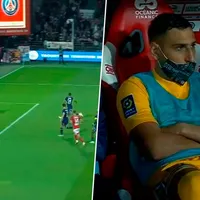 La reacción de Gianluigi Donnarumma al gol que le convirtieron a Keylor Navas [VIDEO]