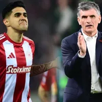 Mendilibar recula: el elogio a Luis Palma tras su primer gol con Olympiacos