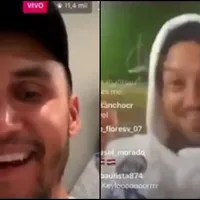 Keylor Navas hizo un live en Instagram y contó chistes con Christian Bolaños