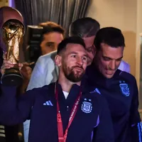 Selección de Argentina llegó a Buenos Aires para una jornada histórica de festejos