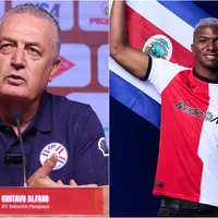 Gustavo Alfaro sorprende al hablar de Jeyland Mitchell en su presentación como DT de Paraguay