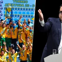 Víctor Montagliani felicita a Guastatoya de Guatemala