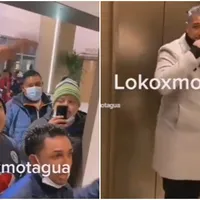 Aficionados de Motagua encaran a Diego Vásquez [VIDEO]