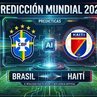 Predicción Mundial 2026: el resultado exacto de Brasil vs. Haití según la IA, con goleadores y estadísticas