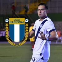 Rubio Rubín con la Selección de Guatemala.