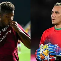 El gesto de Fidel Escobar que ni Keylor Navas se esperaba