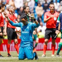 El ‘rinconcito’ de Keylor Navas en el Santiago Bernabéu sigue intacto