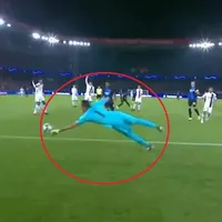 La doble atajada que auguró que Keylor Navas sería la figura del partido
