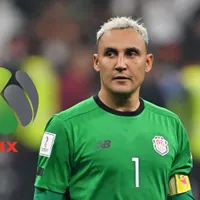 Keylor Navas con la camiseta de Costa Rica.