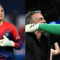 Keylor Navas les envió un firme mensaje a Luis Enrique y Donnarumma en su despedida de PSG