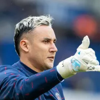 Keylor Navas volvió a entrenarse con el grupo en PSG