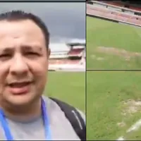 Periodista mexicano llama "potrero" a la cancha del Rommel Fernández
