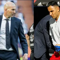 "Zidane defiende a Keylor con uñas y dientes"