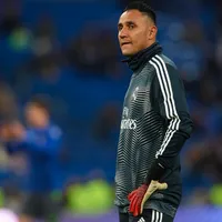Keylor Navas no entrenó con Real Madrid
