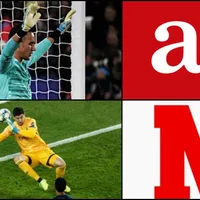 As y Marca destrozan a Courtois y extrañan a Keylor, después del PSG - Real Madrid