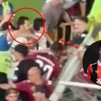 Celso Borges fue captado agrediendo un aficionado.