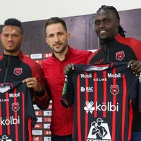Alajuelense presentó oficialmente a Aubrey David y Ronaldo Blackburn como refuerzos