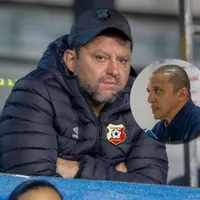 Jafet Soto le responde a Erick Lonnis. (Foto: La Nación)
