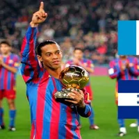 Las cuatro camisetas que Ronaldinho vistió de equipos centroamericanos