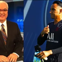 Luis Omar Tapia mandó mensaje a Keylor Navas en medio de la crisis de Real Madrid