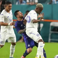 Lionel Messi se pronuncia de la fuerte marca que le aplicó Honduras