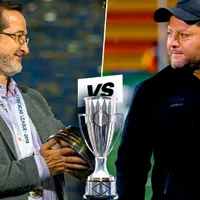 Juan Carlos Rojas salió a cruzar a Jafet Soto. (Foto: FCA)