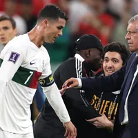 Fernando Santos no se arrepiente de haber dejado en el banco a Cristiano Ronaldo