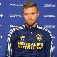 Eriq Zavaleta le habló a la afición salvadoreña en su presentación con LA Galaxy