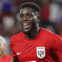 José Fajardo con la Selección de Panamá.