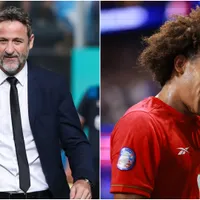 Thomas Christiansen confirmó el estado de ánimo de Adalberto Carrasquilla tras su fuerte sanción