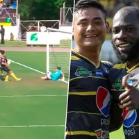 Once Deportivo logra empatar con un escandaloso gol con la mano [VIDEO]