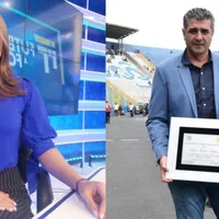 DT del Motagua hondureño recibió tierno mensaje de su novia presentadora
