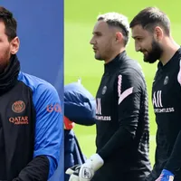 Lionel Messi humilló a arquero del PSG en el último entrenamiento (VIDEO)