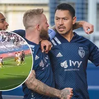 Roger Espinoza anotó en clasificación del Kansas City a semifinales de conferencia