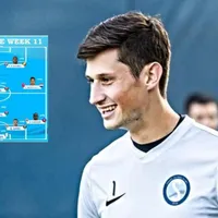 Nicholas Hagen fue nombrado como el mejor arquero en la Liga Premier de Azerbaiyán