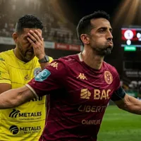 Mariano Torres se burla de Leonel Moreira.