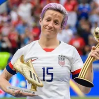 Jugadora guatemalteca mostró el recuerdo que Megan Rapinoe le dejó hace 7 años