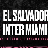 El Salvador vs Inter Miami de Messi: la fecha en la que saldrán a la venta los tickets y el requisito para comprarlos