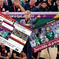 La prensa de México destruyó al Tri luego de la derrota ante Argentina